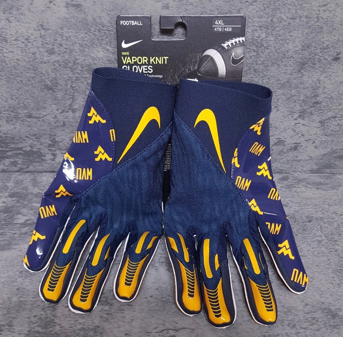 NCAA WVU FOOTBALL GLOVE(S)