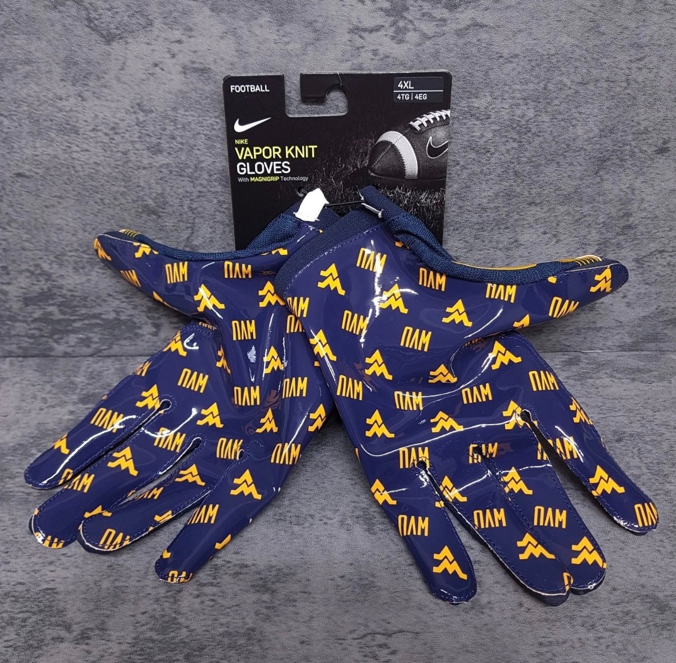 NCAA WVU FOOTBALL GLOVE(S)
